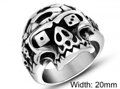 HY Wholesale 316L Stainless Steel Rings-HY0011R534