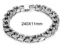HY Wholesale Steel Stainless Steel 316L Bracelets-HY0011B274