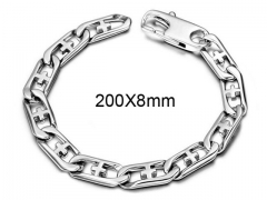 HY Wholesale Steel Stainless Steel 316L Bracelets-HY0011B216
