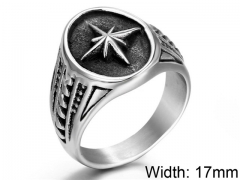 HY Wholesale 316L Stainless Steel Rings-HY0011R340