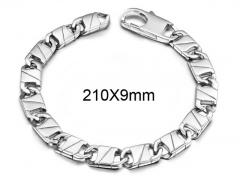 HY Wholesale Steel Stainless Steel 316L Bracelets-HY0011B139
