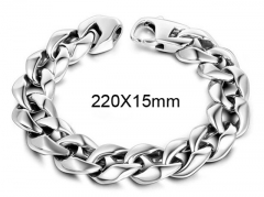 HY Wholesale Steel Stainless Steel 316L Bracelets-HY0011B130