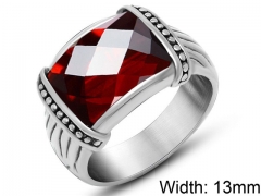 HY Wholesale 316L Stainless Steel Rings-HY0011R490