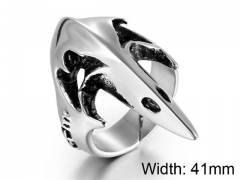 HY Wholesale 316L Stainless Steel Rings-HY0011R307