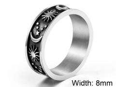 HY Wholesale 316L Stainless Steel Rings-HY0011R306