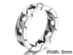 HY Wholesale 316L Stainless Steel Rings-HY0011R345