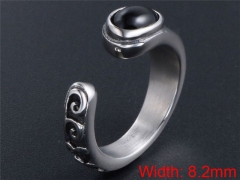 HY Wholesale 316L Stainless Steel Rings-HY0011R456