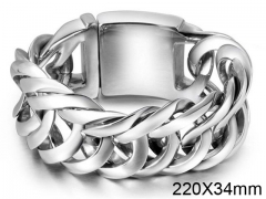 HY Wholesale Steel Stainless Steel 316L Bracelets-HY0011B181