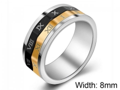 HY Wholesale 316L Stainless Steel Rings-HY0011R407