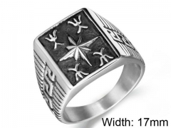 HY Wholesale 316L Stainless Steel Rings-HY0011R355