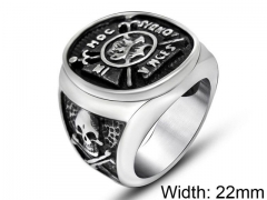 HY Wholesale 316L Stainless Steel Rings-HY0011R560