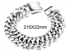 HY Wholesale Steel Stainless Steel 316L Bracelets-HY0011B105