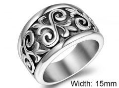 HY Wholesale 316L Stainless Steel Rings-HY0011R486