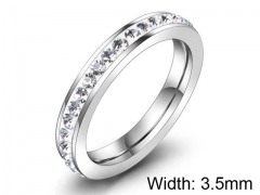 HY Wholesale 316L Stainless Steel Rings-HY0011R358