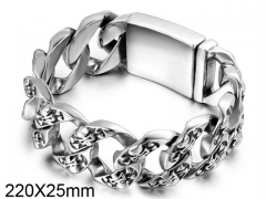 HY Wholesale Steel Stainless Steel 316L Bracelets-HY0011B121