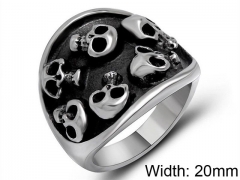 HY Wholesale 316L Stainless Steel Rings-HY0011R589