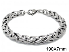 HY Wholesale Steel Stainless Steel 316L Bracelets-HY0011B220