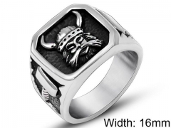 HY Wholesale 316L Stainless Steel Rings-HY0011R419