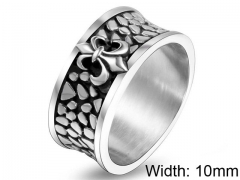 HY Wholesale 316L Stainless Steel Rings-HY0011R404