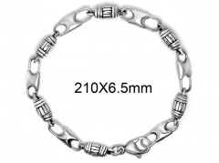 HY Wholesale Steel Stainless Steel 316L Bracelets-HY0011B106