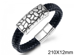HY Wholesale Jewelry Fashion Bracelets (Leather)-HY0011B189