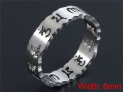 HY Wholesale 316L Stainless Steel Rings-HY0011R464