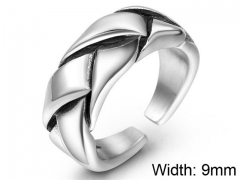HY Wholesale 316L Stainless Steel Rings-HY0011R368