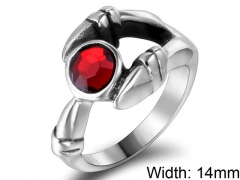 HY Wholesale 316L Stainless Steel Rings-HY0011R521