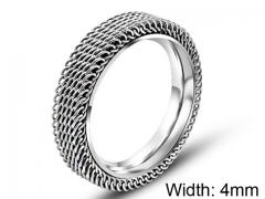HY Wholesale 316L Stainless Steel Rings-HY0011R433