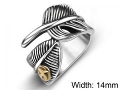 HY Wholesale 316L Stainless Steel Rings-HY0011R559