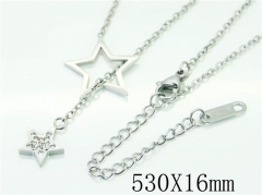 HY Wholesale Fashion Jewelry Stainless Steel 316L Jewelry Necklaces-HY19N0278OA