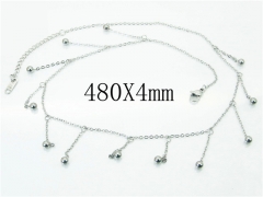 HY Wholesale Fashion Jewelry Stainless Steel 316L Jewelry Necklaces-HY19N0296HHQ