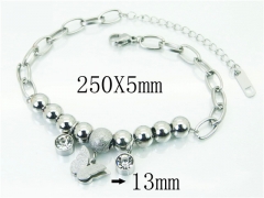 HY Wholesale Fashion Jewelry 316L Stainless Steel Bracelets-HY19B0710HEE