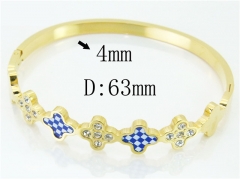 HY Wholesale Stainless Steel 316L Fashion Bangle-HY80B0282HNV