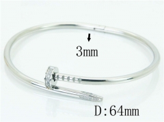 HY Wholesale Stainless Steel 316L Fashion Bangle-HY14B0225HLX