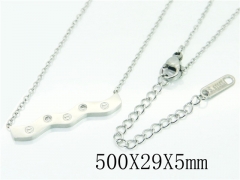 HY Wholesale Fashion Jewelry Stainless Steel 316L Jewelry Necklaces-HY19N0284NW