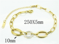 HY Wholesale Fashion Jewelry 316L Stainless Steel Bracelets-HY19B0705PX