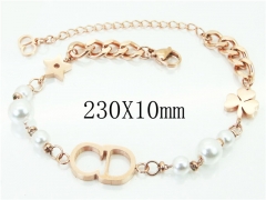 HY Wholesale Fashion Jewelry 316L Stainless Steel Bracelets-HY19B0709HHYHY
