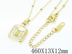 HY Wholesale Fashion Jewelry Stainless Steel 316L Jewelry Necklaces-HY80N0336HHL