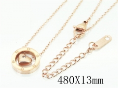 HY Wholesale Fashion Jewelry Stainless Steel 316L Jewelry Necklaces-HY19N0277PA