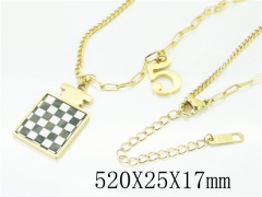 HY Wholesale Fashion Jewelry Stainless Steel 316L Jewelry Necklaces-HY32N0342HZL