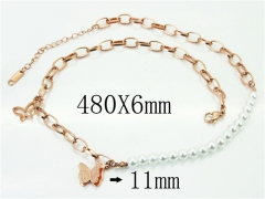 HY Wholesale Fashion Jewelry Stainless Steel 316L Jewelry Necklaces-HY19N0304HIA