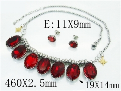 HY Wholesale 316L Stainless Steel Fashion jewelry Set-HY92S0228IIC