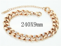 HY Wholesale Fashion Jewelry 316L Stainless Steel Bracelets-HY19B0700HAA