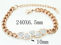 HY Wholesale Fashion Jewelry 316L Stainless Steel Bracelets-HY19B0703HIE
