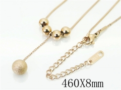 HY Wholesale Fashion Jewelry Stainless Steel 316L Jewelry Necklaces-HY19N0295HHD