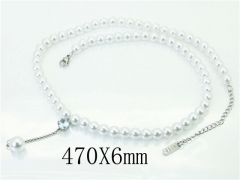 HY Wholesale Fashion Jewelry Stainless Steel 316L Jewelry Necklaces-HY19N0308HHG