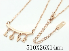 HY Wholesale Fashion Jewelry Stainless Steel 316L Jewelry Necklaces-HY19N0283OS