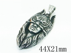 HY Wholesale 316L Stainless Steel Jewelry Pendant-HY22P0813HIG