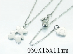 HY Wholesale Fashion Jewelry Stainless Steel 316L Jewelry Necklaces-HY32N0337OL